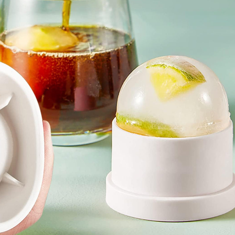 Ice Ball Mold Stackable Silicone For Hockey Drinks