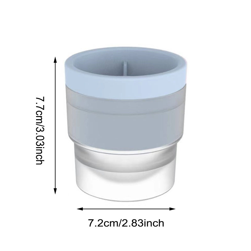 Ice Ball Mold Stackable Silicone For Hockey Drinks
