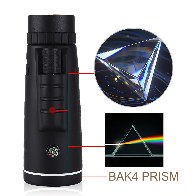 Stargazer Pro Portable Telescope For Clear Night Sky Viewing At 500X