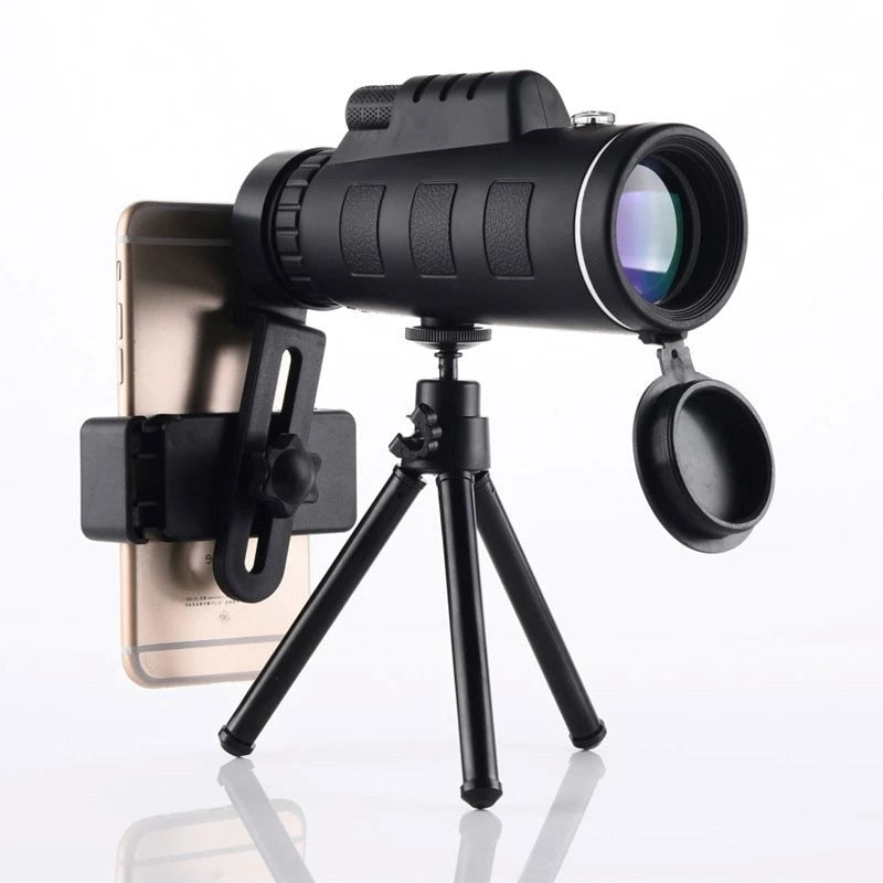 Starscope HD Monocular With 10X Magnification And Smartphone Holder For Clear Views