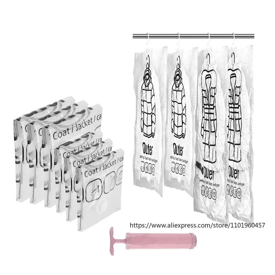 Storage Solutions Organizers With Vacuum Bags For Garments Dustproof Design