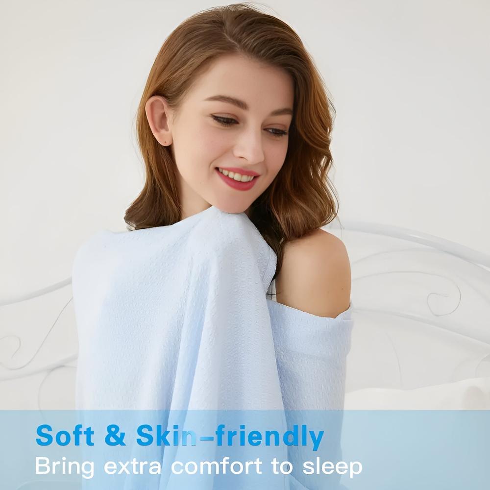 Summer Breeze Bamboo Fabric Cooling Blanket For Hot Sleepers