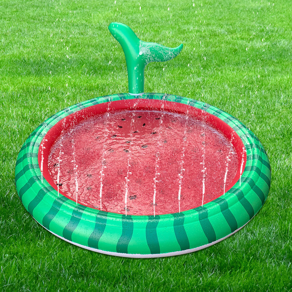 Summer Splash Watermelon Design Inflatable Pool With Durable PVC For Endless Summer Fun