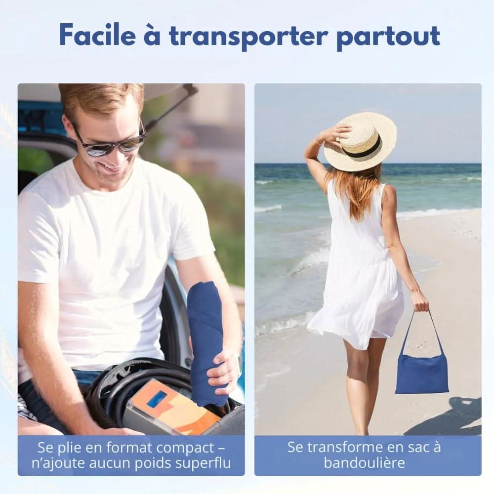 SunLounge Towel With Side Pockets And Non Slip Design For Outdoor Comfort