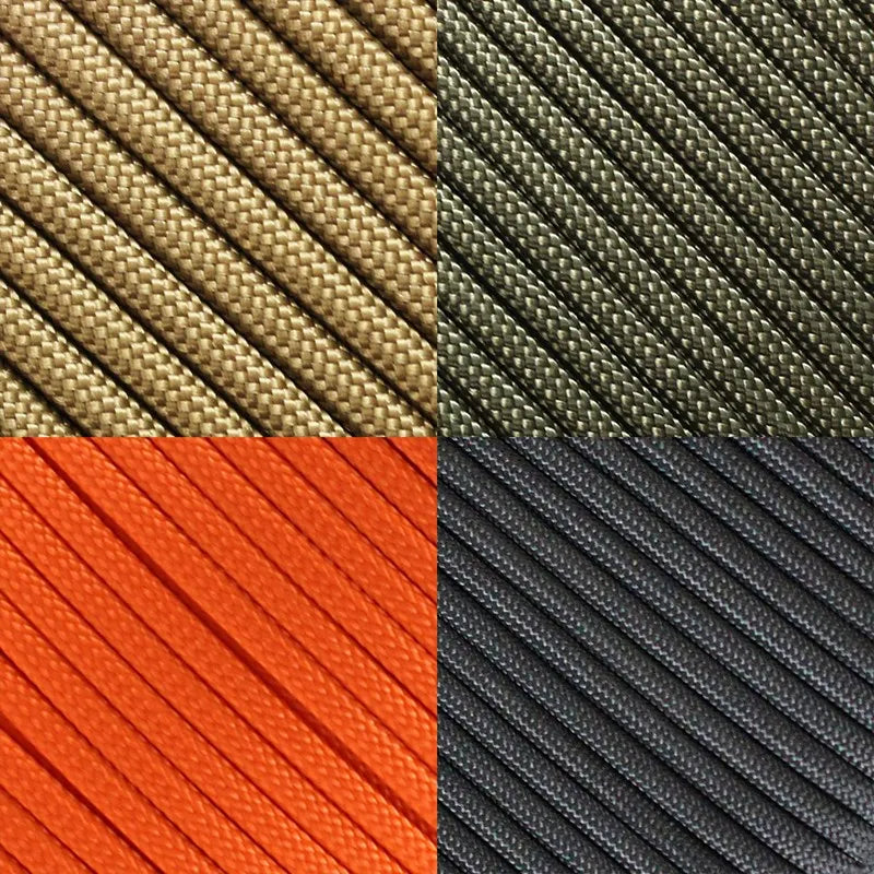 Survival Essentials Paracord Rope 550, 20 Meter Military Strength For Outdoors