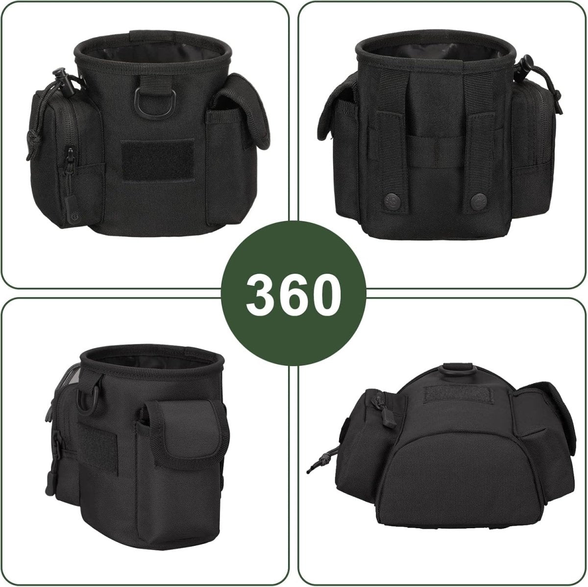 TacticalPouch Quick Access Canine Treat Pouch For Walks And Training