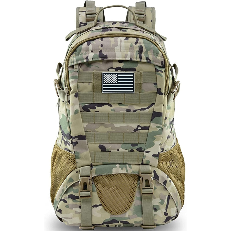 Tactical Backpack For Outdoor Adventures With Heavy Duty Storage And Weather Resistant