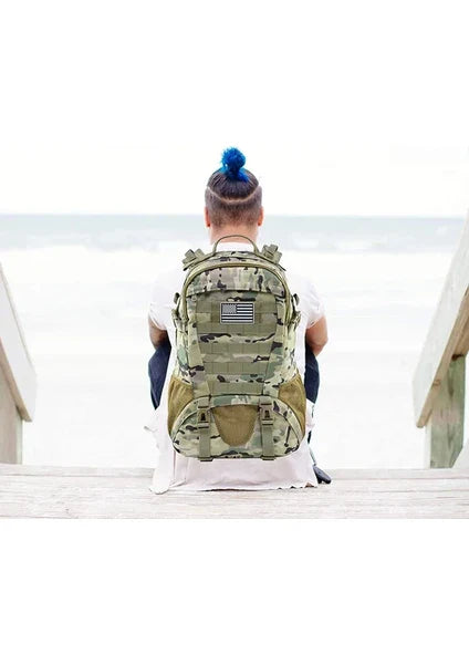Tactical Backpack For Outdoor Adventures With Heavy Duty Storage And Weather Resistant