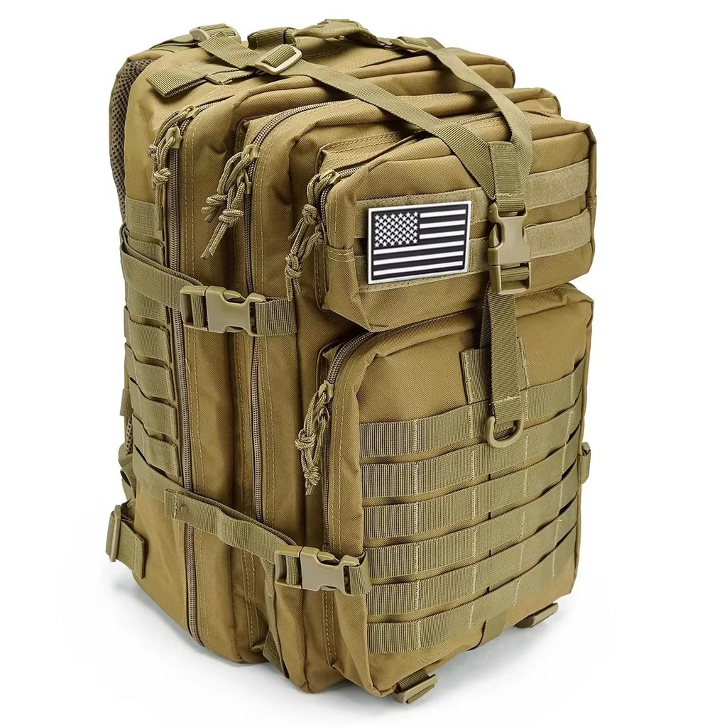 Tactical Outdoor Backpack With MOLLE System For Comfortable Hiking And Hunting
