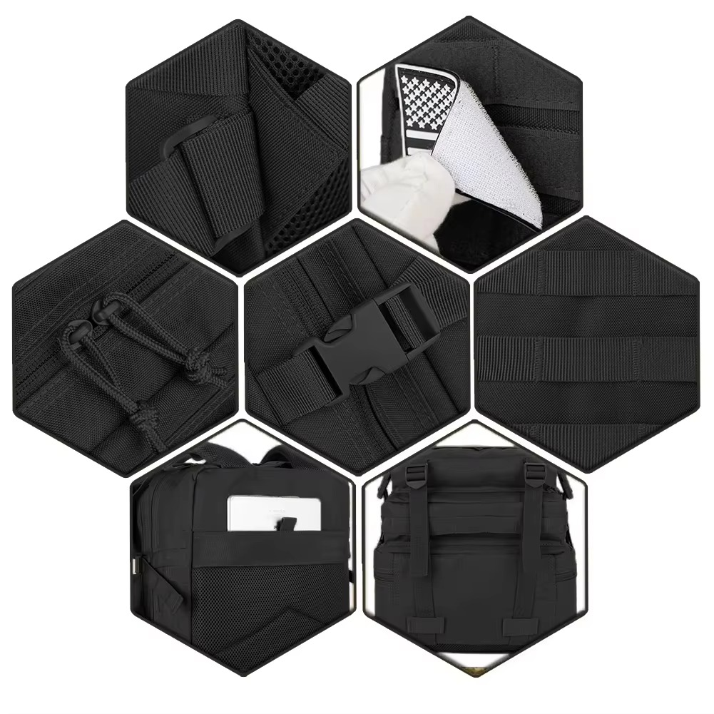 Tactical Outdoor Backpack With MOLLE System For Comfortable Hiking And Hunting