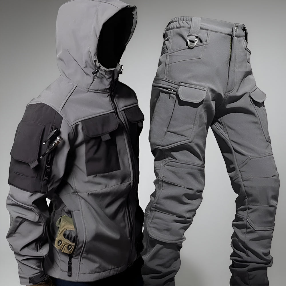 Tactical Outdoor Set Rugged Pants And Work Jacket For Harsh Environments
