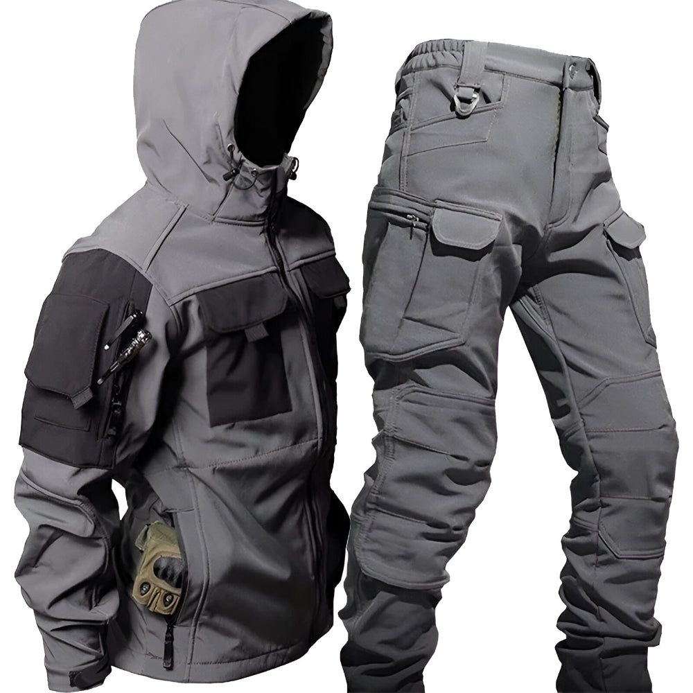 Tactical Outdoor Set Rugged Pants And Work Jacket For Harsh Environments