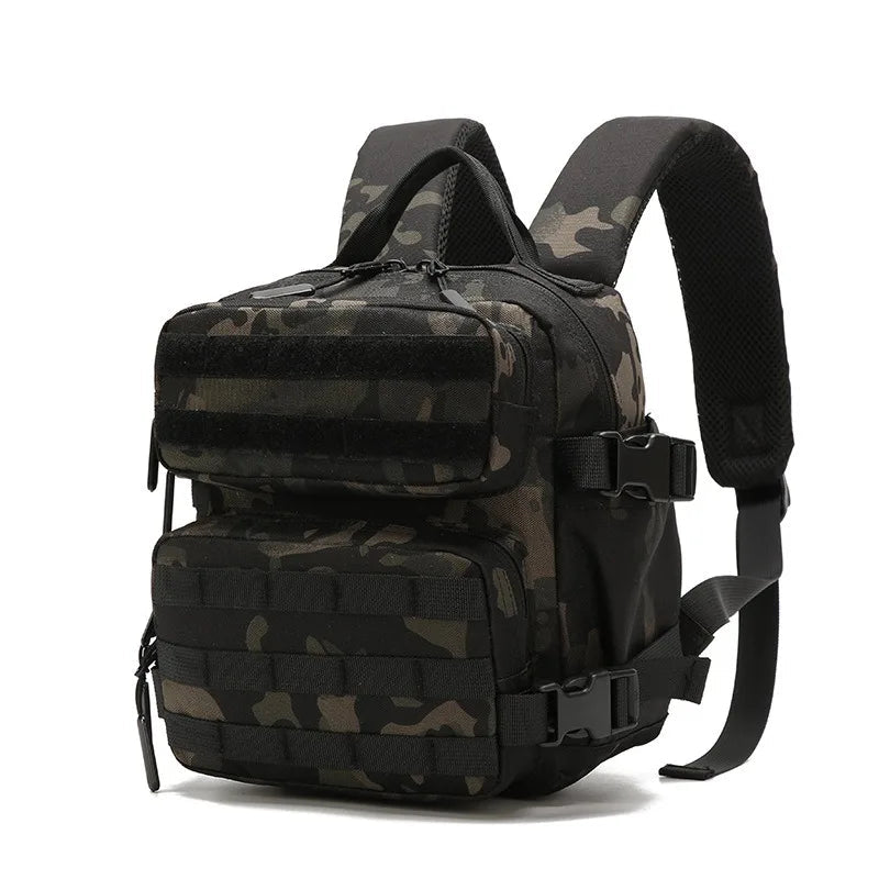 Tactivo Mini-Rucksack 9L Durable MOLLE Pack For Hiking And EDC