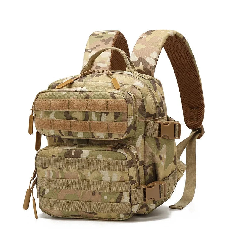 Tactivo Mini-Rucksack 9L Durable MOLLE Pack For Hiking And EDC
