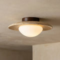 Minimalist Round Ceiling Light -  Illuminating Living Spaces - Ormexis