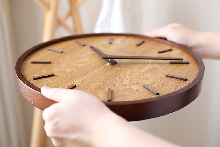 Timeless Elegance Contemporary Wall Clock With Quartz Movement
