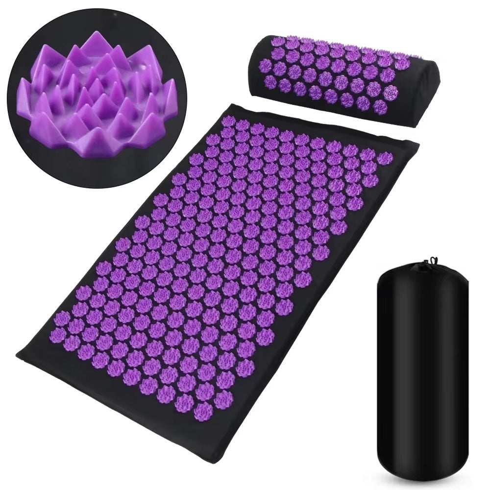 TingeMat 6000-Point Pressure Mat For Chronic Pain Relief Portable