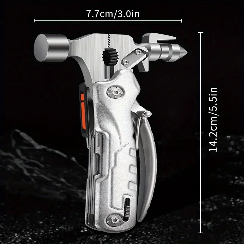 Titan Strike Hammer Kit Ten In One Survival Tool For Outdoors