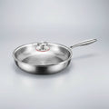 Titanium Hammered Nonstick Frying Pan With Even Heat Distribution