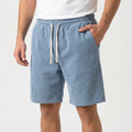 Men's Casual Textured Shorts -  Casual Weekend Outings - Ormexis