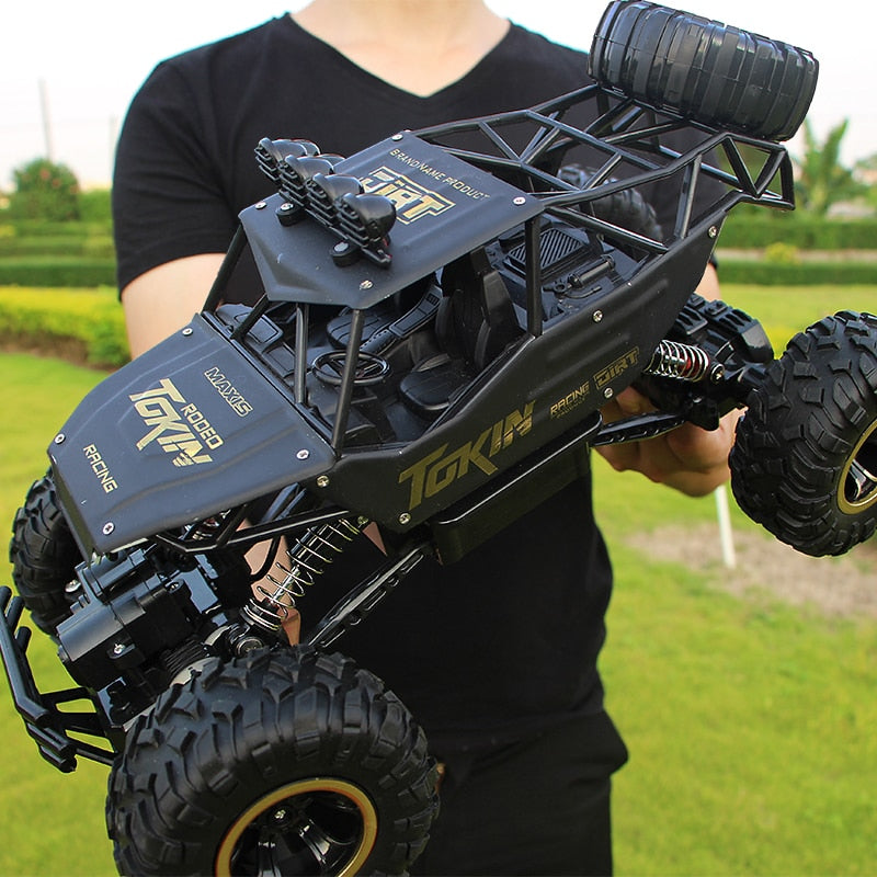 TrailBlaze X1 4WD RC Monster Truck With Shock Absorbing Suspension For Off Road Fun
