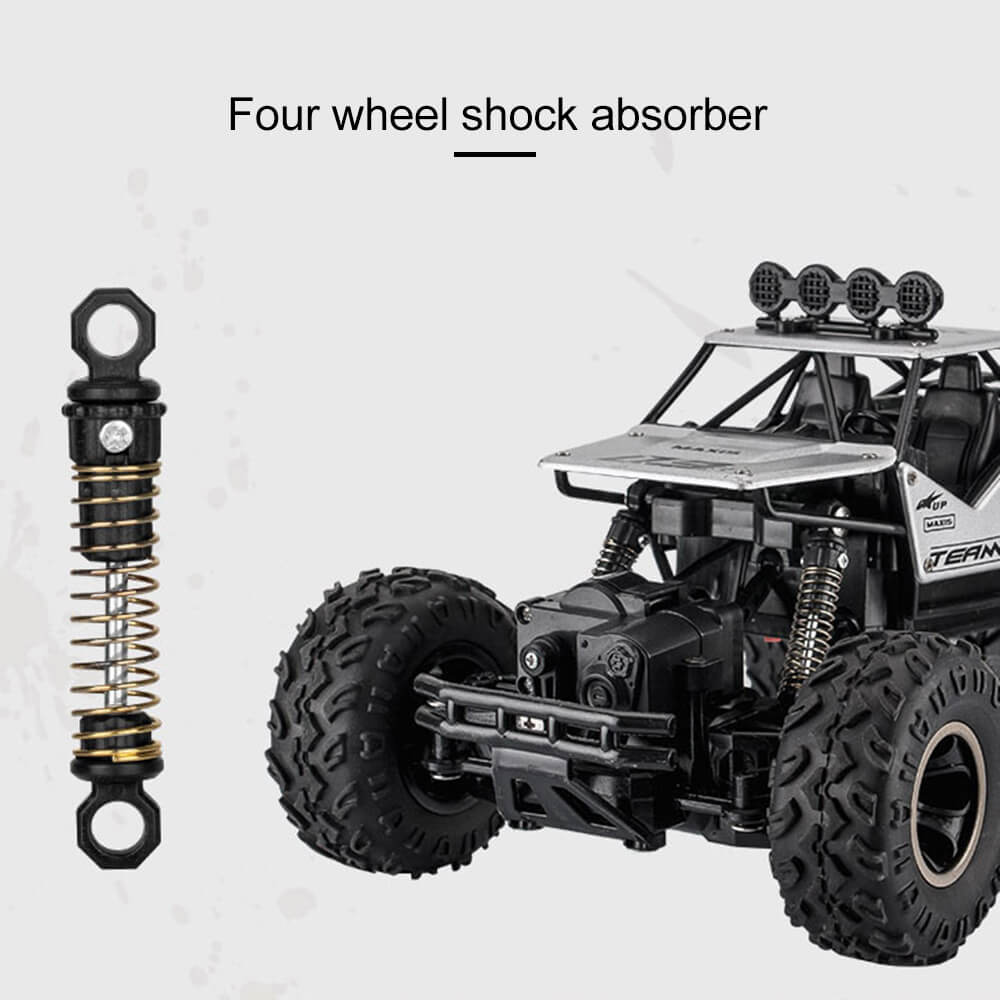 TrailBlaze X1 4WD RC Monster Truck With Shock Absorbing Suspension For Off Road Fun