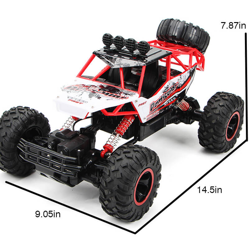 TrailBlaze X1 4WD RC Monster Truck With Shock Absorbing Suspension For Off Road Fun