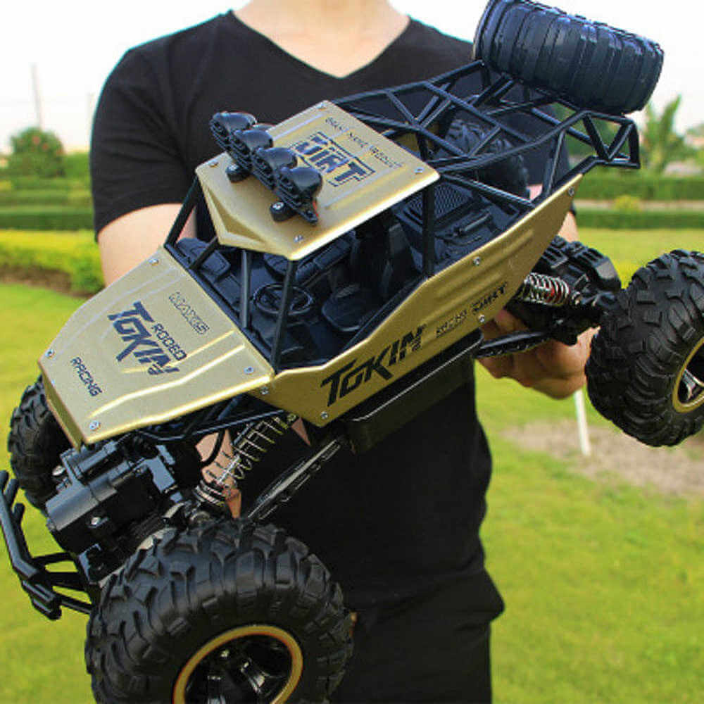 TrailBlaze X1 4WD RC Monster Truck With Shock Absorbing Suspension For Off Road Fun