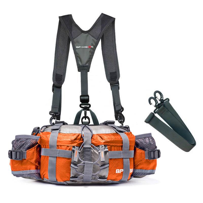 TrailBlazer Hiking Hip Bag With Adjustable Belt And Waterproof Design