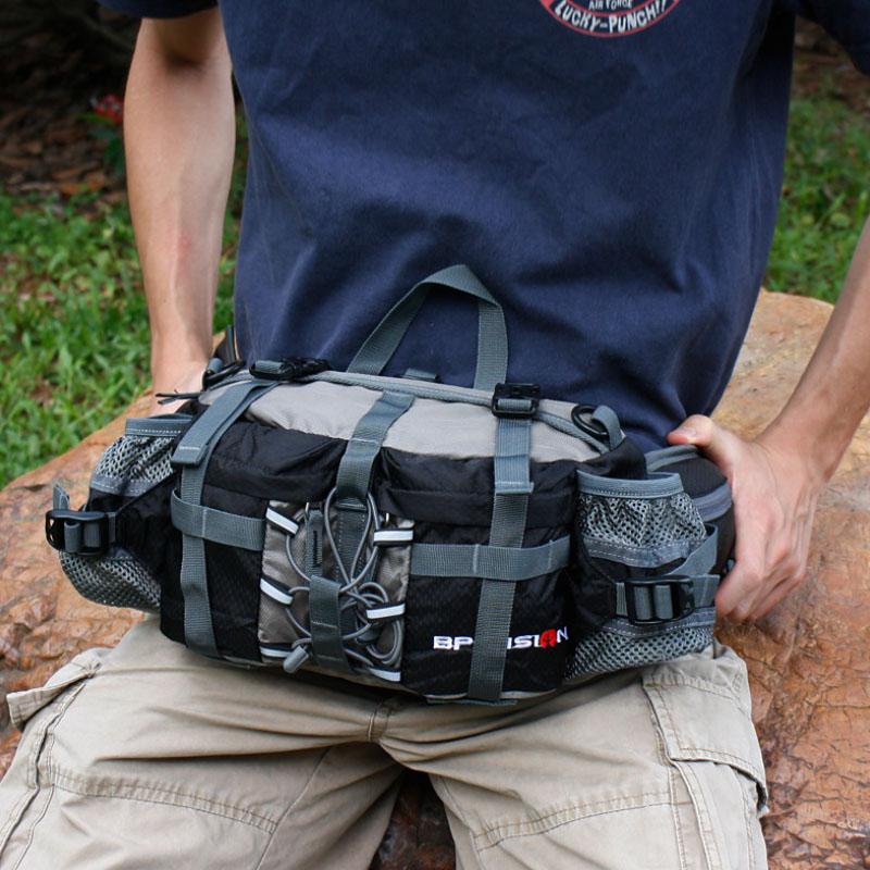 TrailBlazer Hiking Hip Bag With Adjustable Belt And Waterproof Design