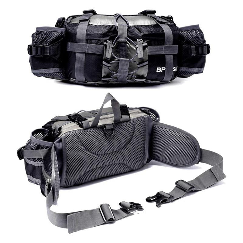 TrailBlazer Hiking Hip Bag With Adjustable Belt And Waterproof Design