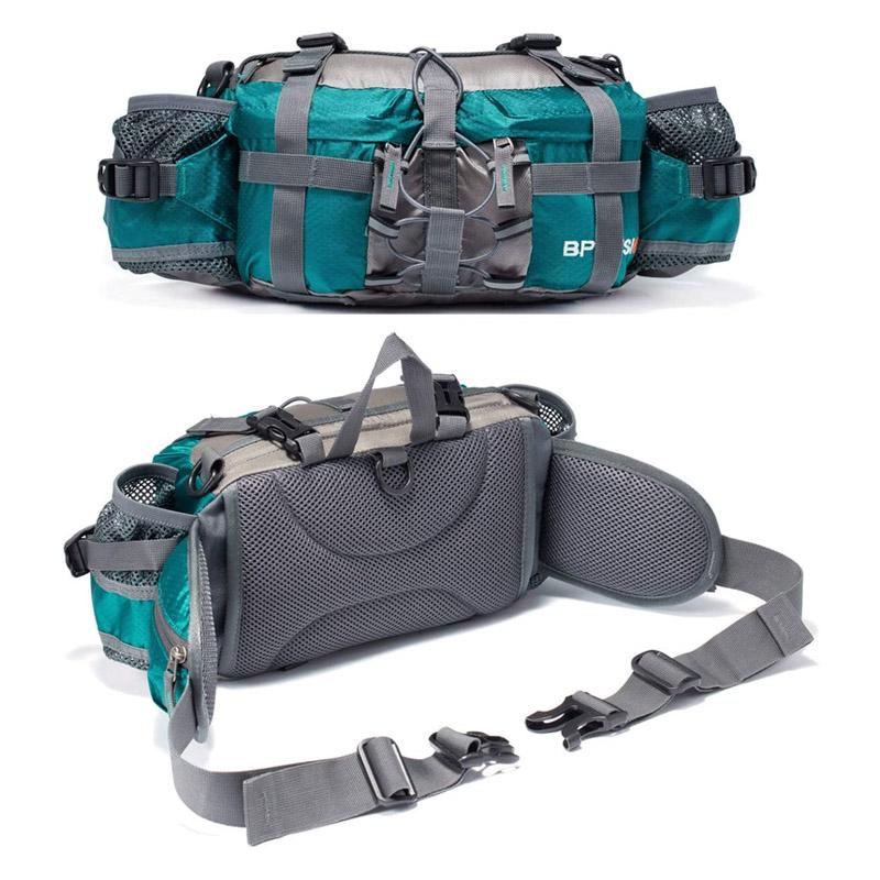TrailBlazer Hiking Hip Bag With Adjustable Belt And Waterproof Design