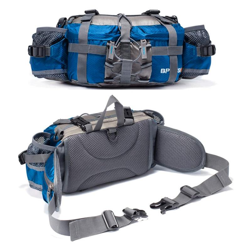 TrailBlazer Hiking Hip Bag With Adjustable Belt And Waterproof Design