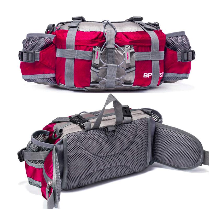 TrailBlazer Hiking Hip Bag With Adjustable Belt And Waterproof Design