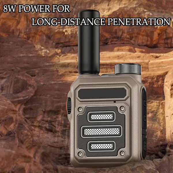 TrailComm X Walkie Talkie For Trails With USB C Charging And Waterproof