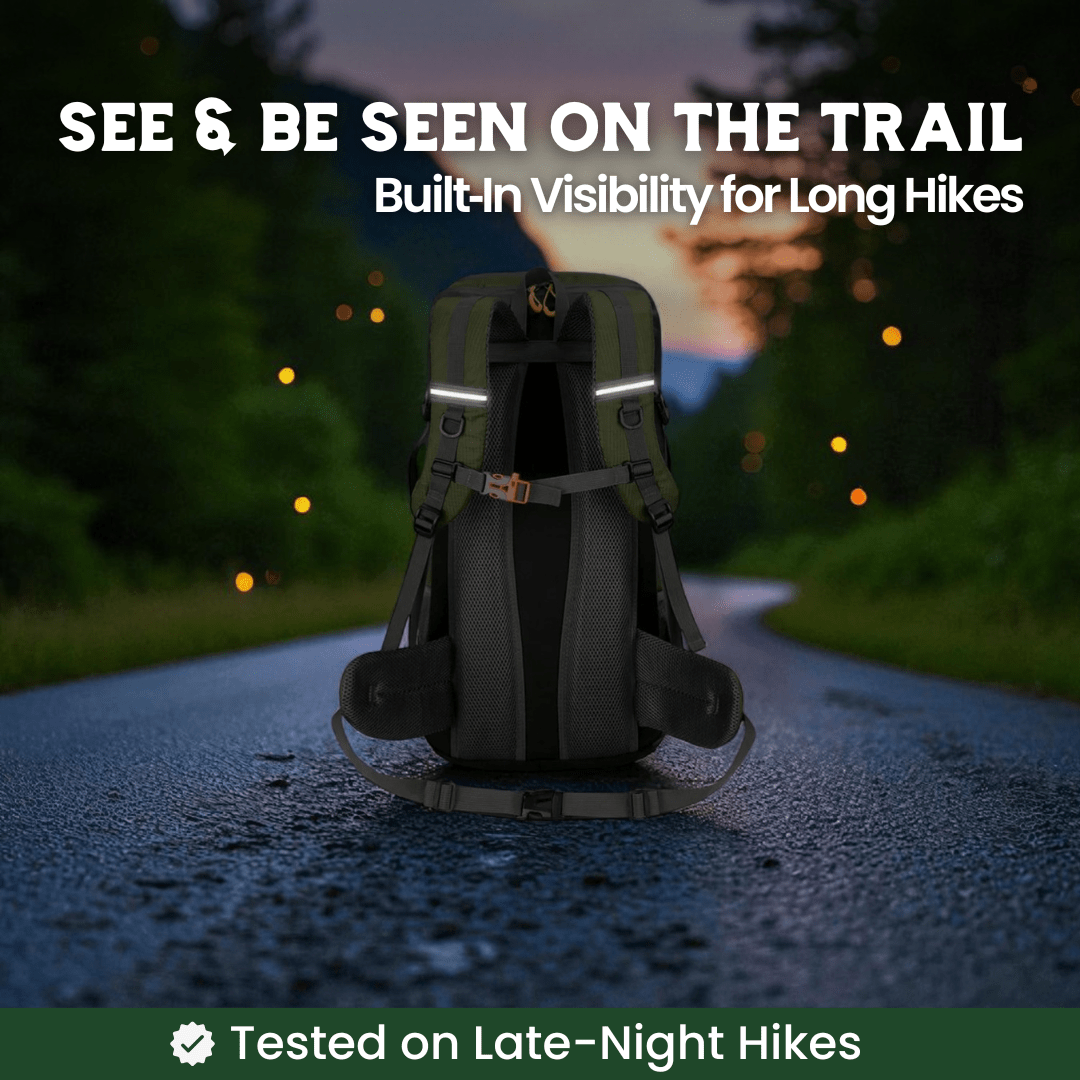 TrailPro 50L Hiking Pack With Airy Back Panel For Everyday Comfort