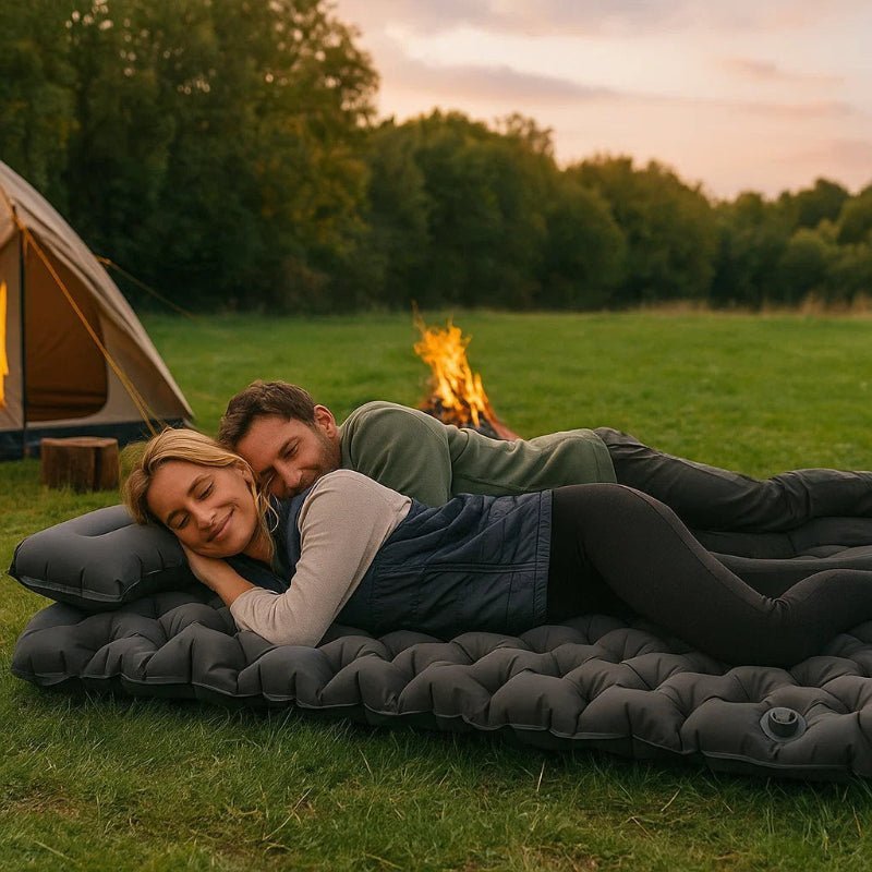 TrailRest Lightweight Twin Self-Inflating Mattress For Camping With Auto-Inflation
