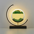 Tranquil Light LED Table Lamp With Moving Sand Scene For Relaxation
