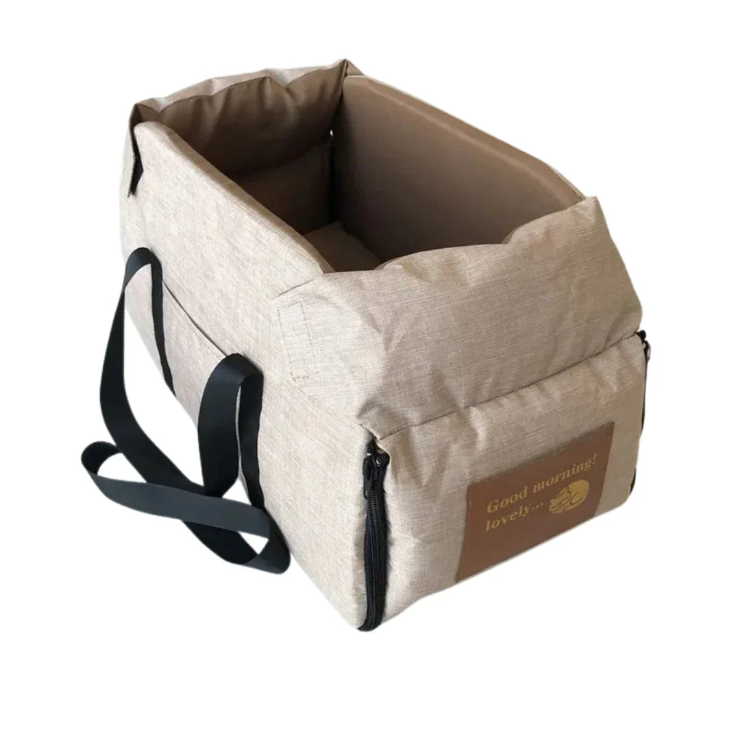 TravelBuddy Pet Seat With Armrests For Secure, Comfortable Travel