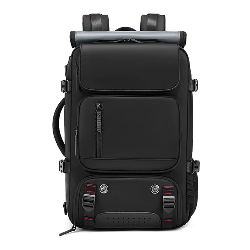 TravelMax Waterproof Backpack With USB Port And Shoe Compartment For Easy Travel
