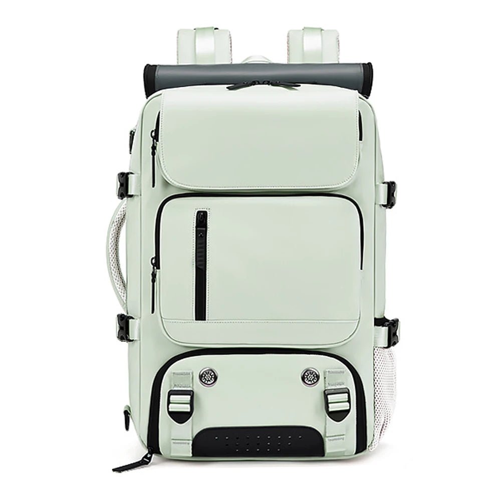 TravelMax Waterproof Backpack With USB Port And Shoe Compartment For Easy Travel