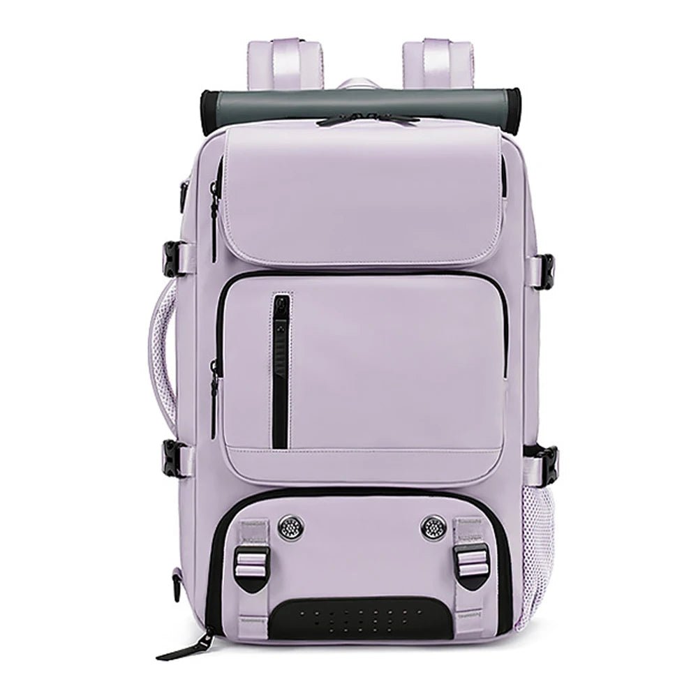 TravelMax Waterproof Backpack With USB Port And Shoe Compartment For Easy Travel