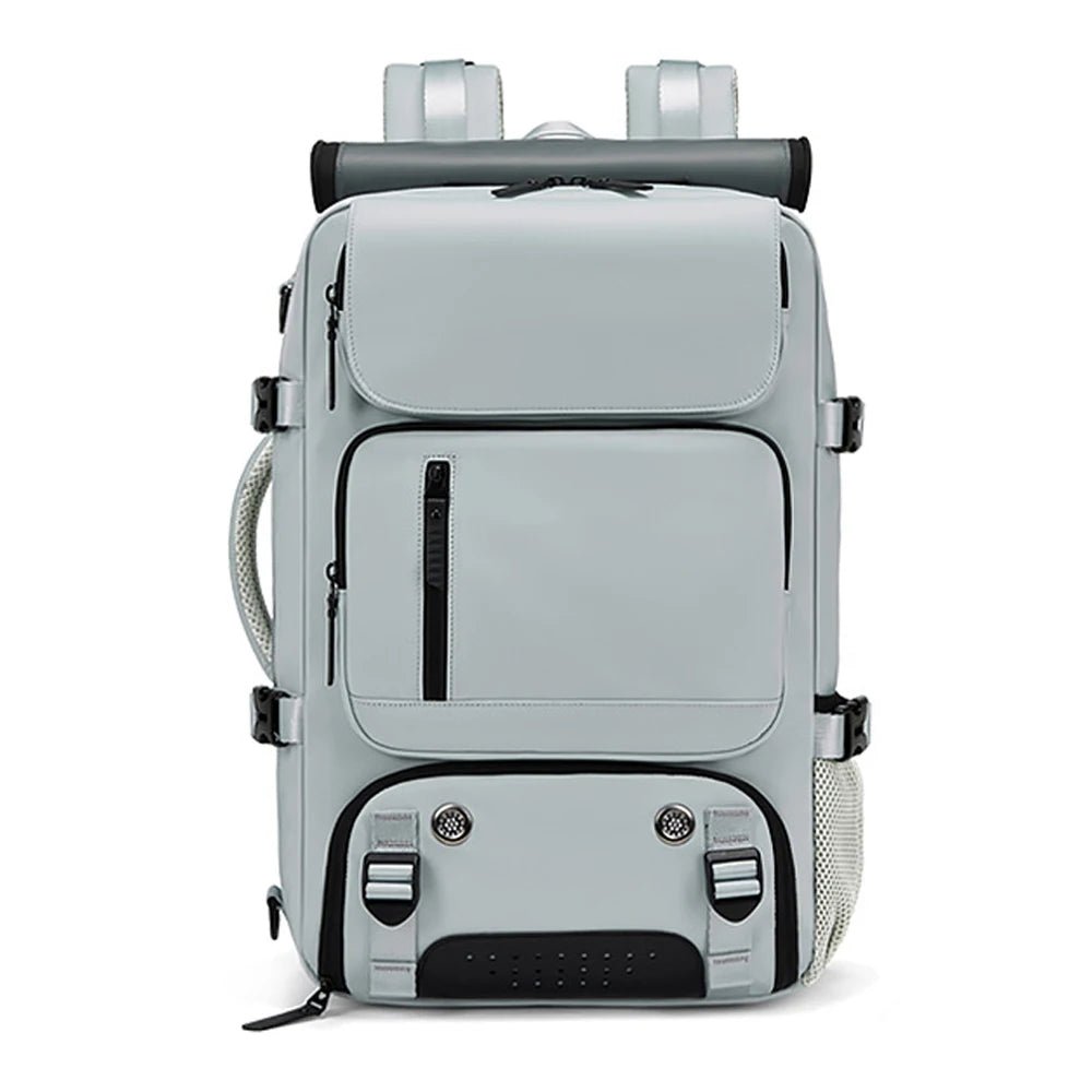 TravelMax Waterproof Backpack With USB Port And Shoe Compartment For Easy Travel