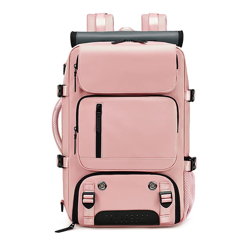 TravelMax Waterproof Backpack With USB Port And Shoe Compartment For Easy Travel