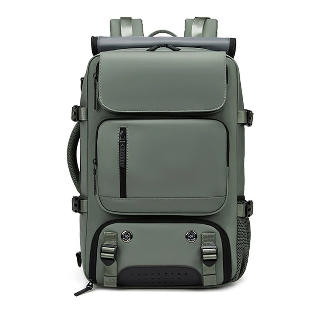 TravelMax Waterproof Backpack With USB Port And Shoe Compartment For Easy Travel