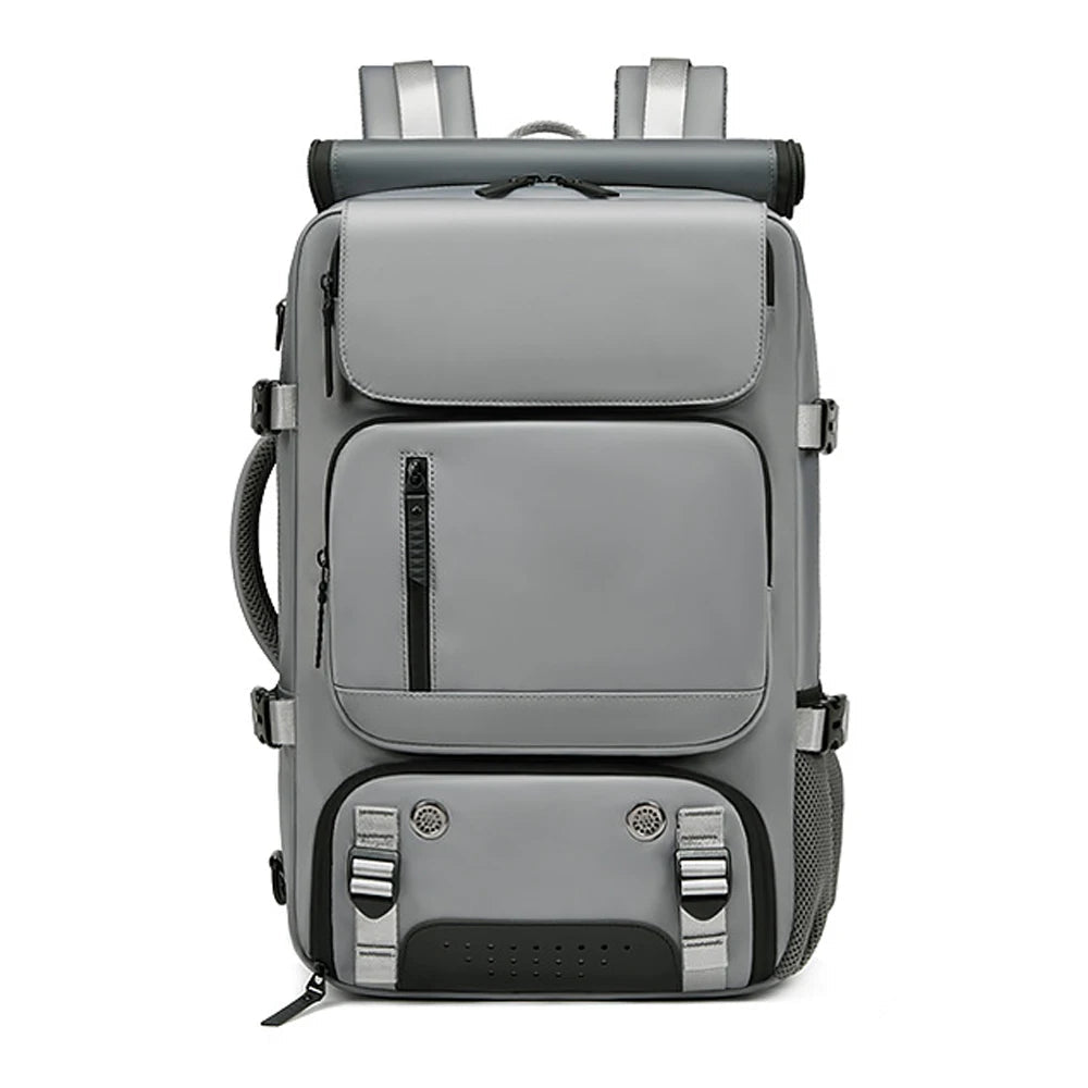 TravelMax Waterproof Backpack With USB Port And Shoe Compartment For Easy Travel