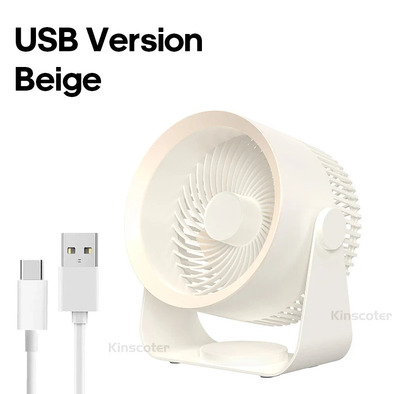 Travel Breeze Portable USB Handheld Fan For On-The-Go Cooling