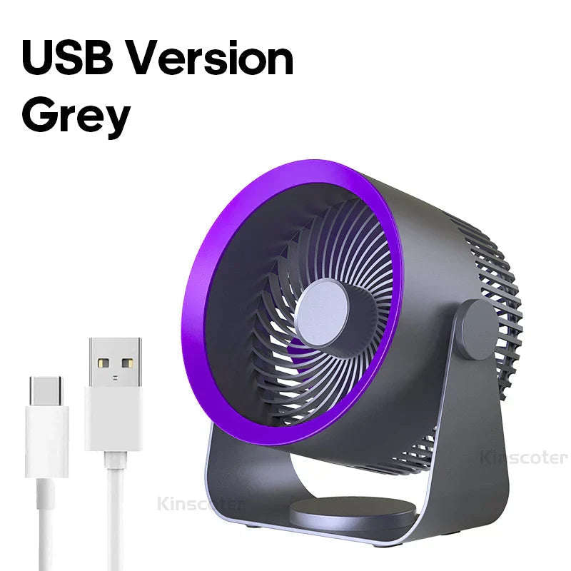 Travel Breeze Portable USB Handheld Fan For On-The-Go Cooling
