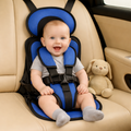 Travel Buddy Portable Lightweight Car Booster With Five Point Harness For Safer Travel