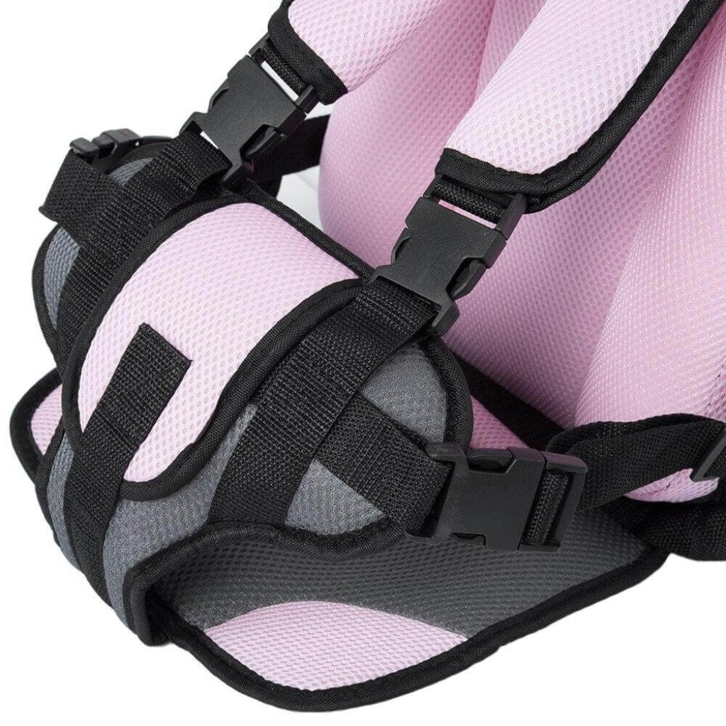 Travel Buddy Compact Car Seat Adjustable Harness For Comfortable Travel With Kids